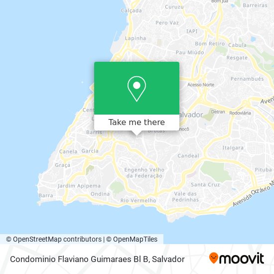 Condominio Flaviano Guimaraes Bl B map
