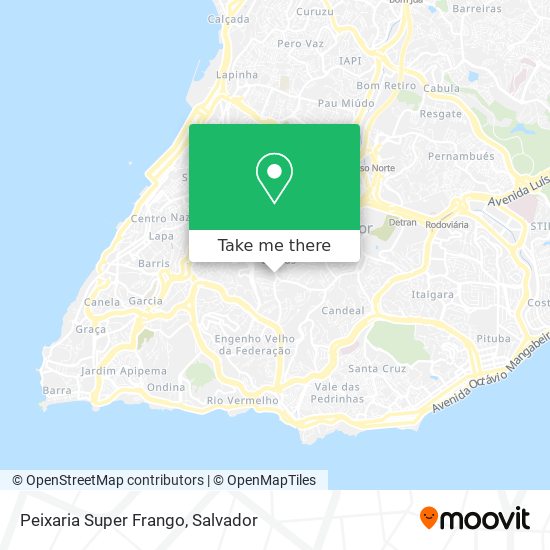 Peixaria Super Frango map