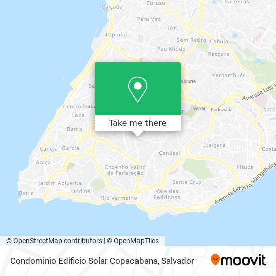 Condominio Edificio Solar Copacabana map