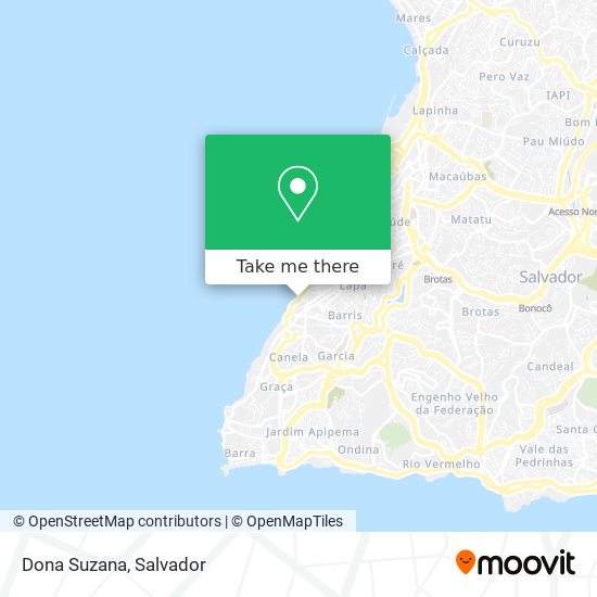 Dona Suzana map