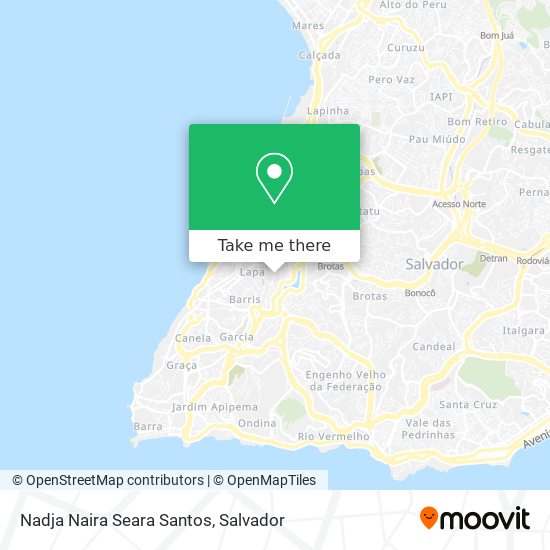 Mapa Nadja Naira Seara Santos