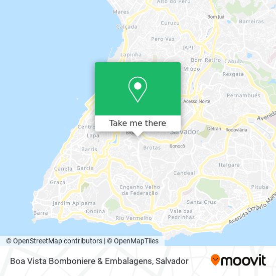 Boa Vista Bomboniere & Embalagens map