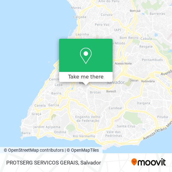 PROTSERG SERVICOS GERAIS map