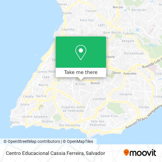 Centro Educacional Cassia Ferreira map