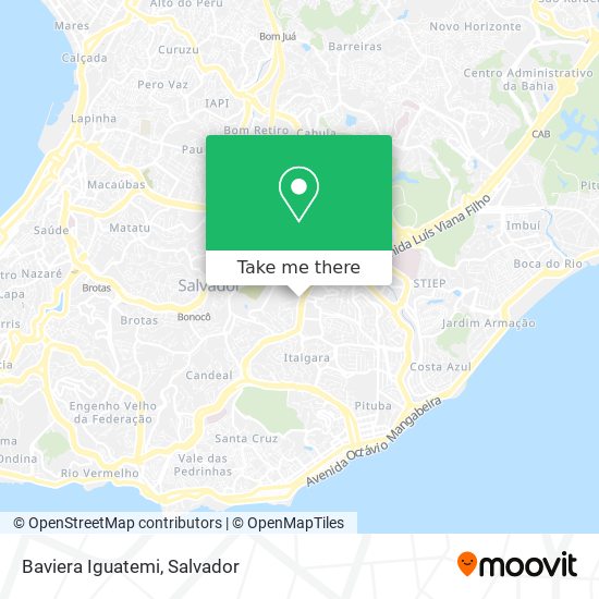 Baviera Iguatemi map