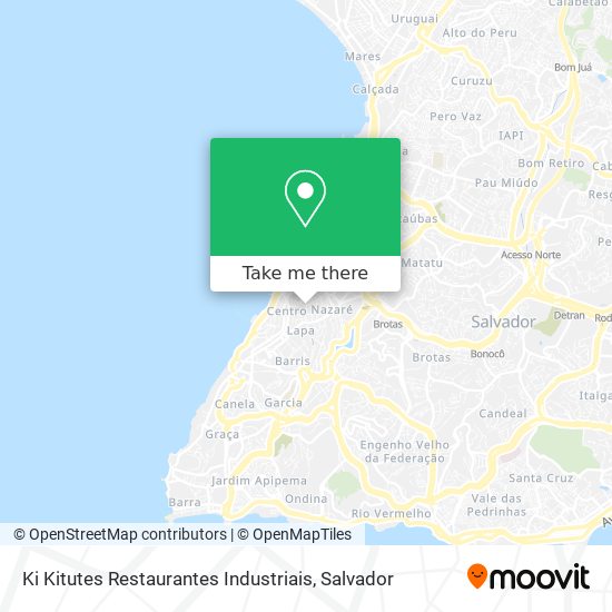 Mapa Ki Kitutes Restaurantes Industriais