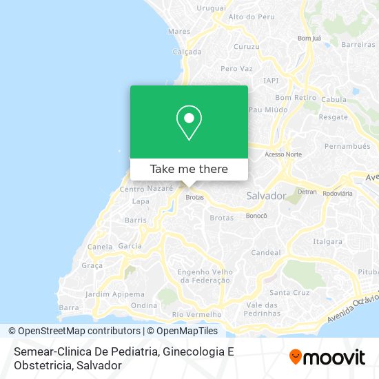 Semear-Clinica De Pediatria, Ginecologia E Obstetricia map