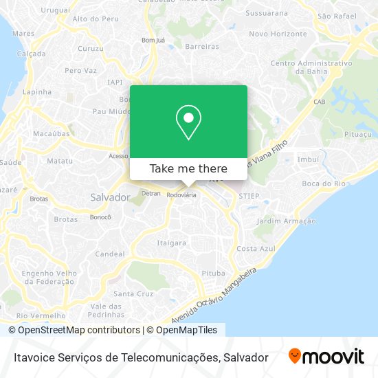 Itavoice Serviços de Telecomunicações map