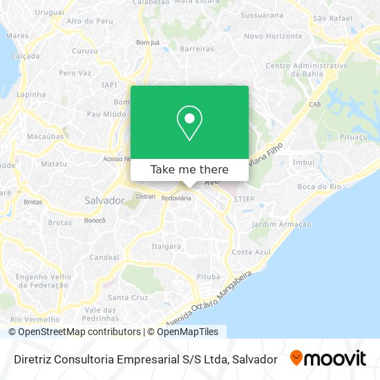 Diretriz Consultoria Empresarial S / S Ltda map