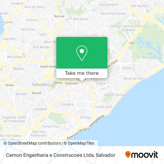 Cemon Engenharia e Construcoes Ltda map