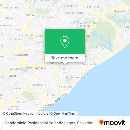 Condominio Residencial Solar da Lagoa map