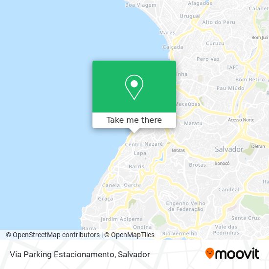 Via Parking Estacionamento map