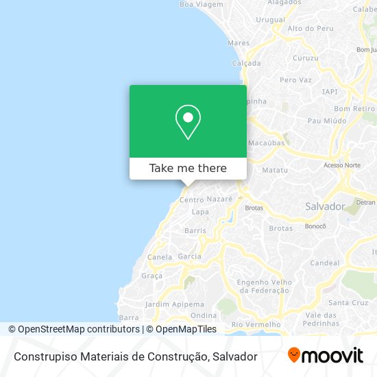 Construpiso Materiais de Construção map