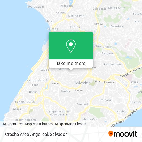 Creche Arco Angelical map
