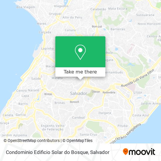 Condominio Edificio Solar do Bosque map