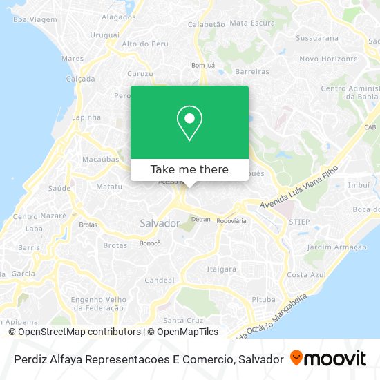 Perdiz Alfaya Representacoes E Comercio map