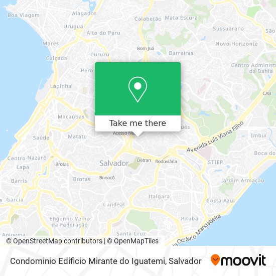 Condominio Edificio Mirante do Iguatemi map