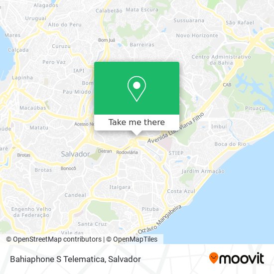Bahiaphone S Telematica map