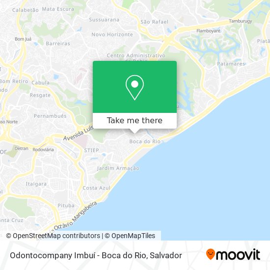 Odontocompany Imbuí - Boca do Rio map