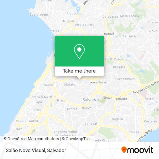 Salão Novo Visual map