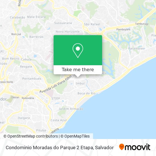 Condominio Moradas do Parque 2 Etapa map