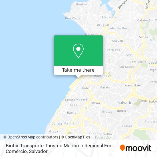 Biotur Transporte Turismo Marítimo Regional Em Comércio map