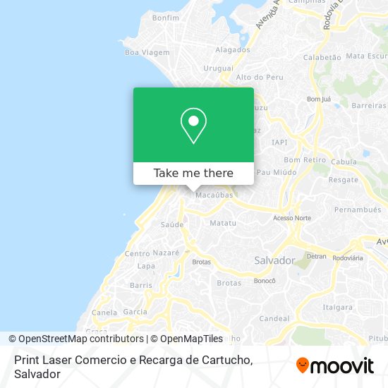 Print Laser Comercio e Recarga de Cartucho map