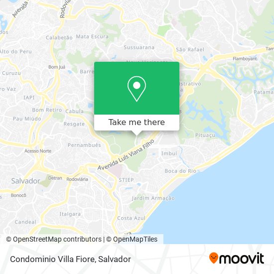 Condominio Villa Fiore map