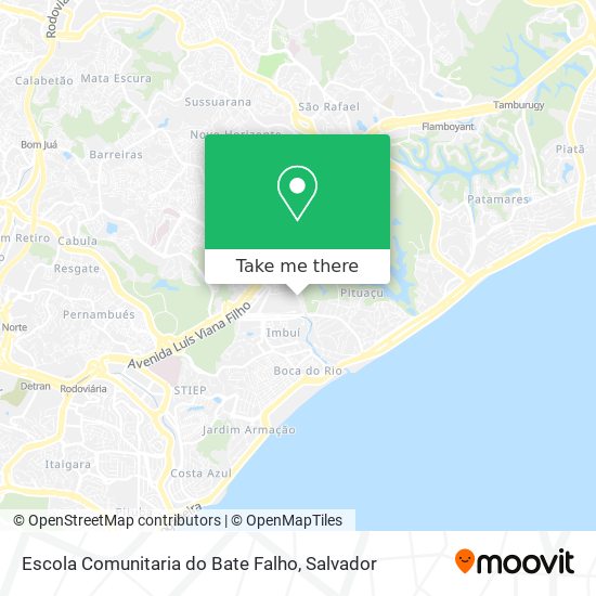 Escola Comunitaria do Bate Falho map