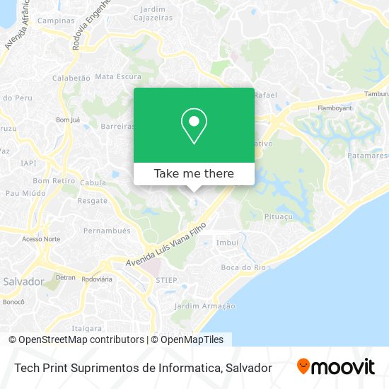 Tech Print Suprimentos de Informatica map