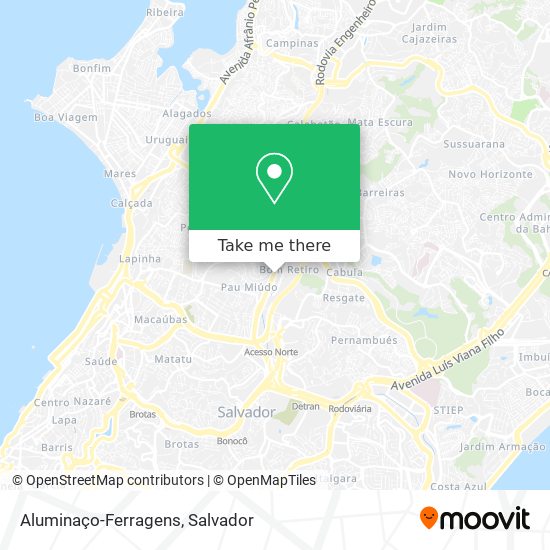 Mapa Aluminaço-Ferragens