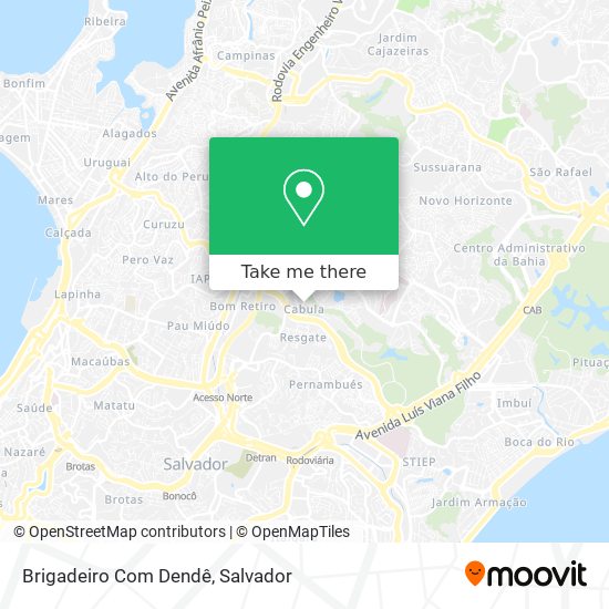 Brigadeiro Com Dendê map