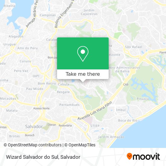 Mapa Wizard Salvador do Sul