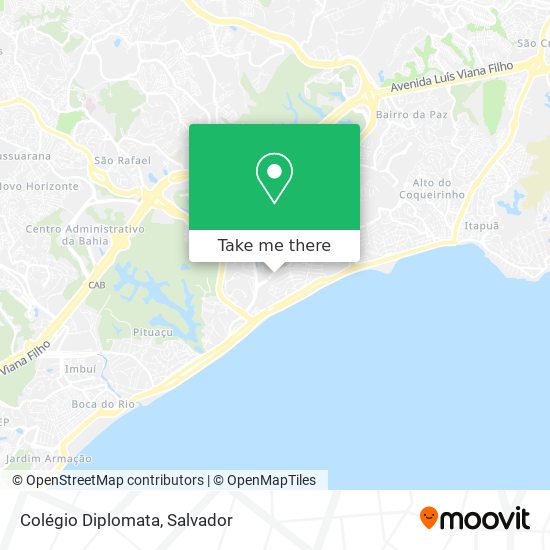 Colégio Diplomata map