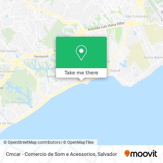 Cmcar - Comercio de Som e Acessorios map