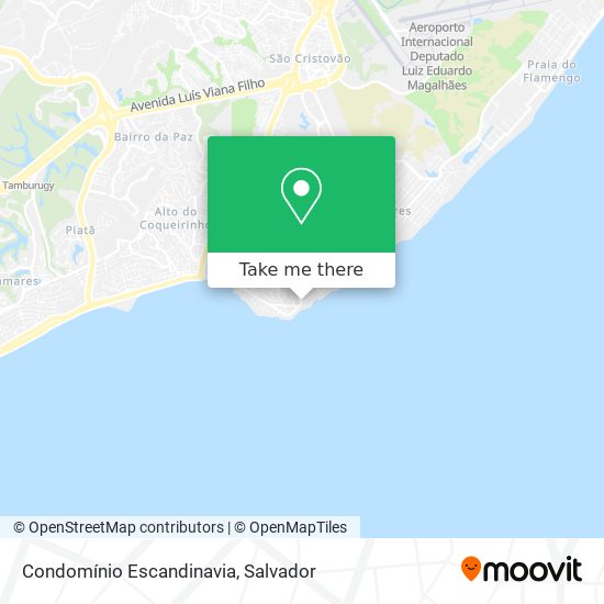 Condomínio Escandinavia map