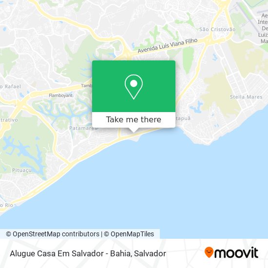 Alugue Casa Em Salvador - Bahia map