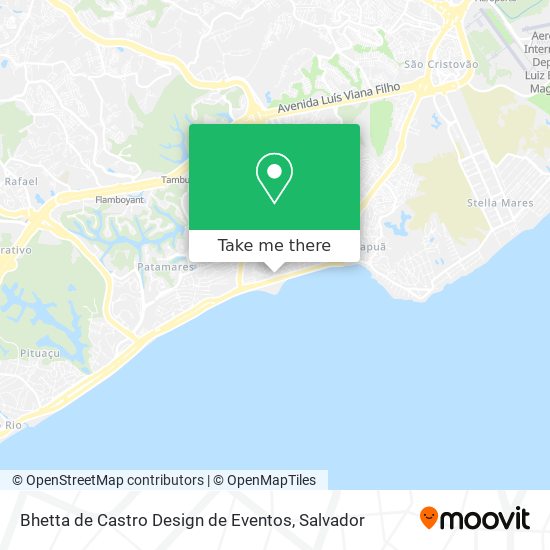 Mapa Bhetta de Castro Design de Eventos