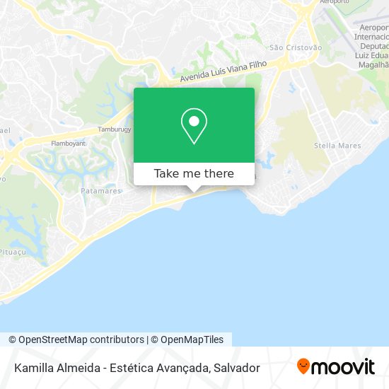 Kamilla Almeida - Estética Avançada map