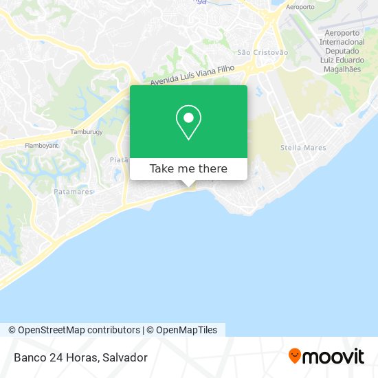 Mapa Banco 24 Horas