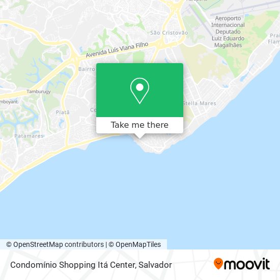 Mapa Condomínio Shopping Itá Center