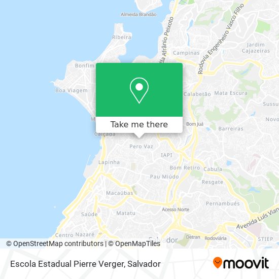 Escola Estadual Pierre Verger map