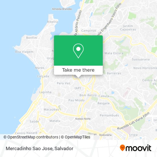 Mercadinho Sao Jose map
