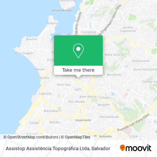 Assistop Assistência Topográfica Ltda map