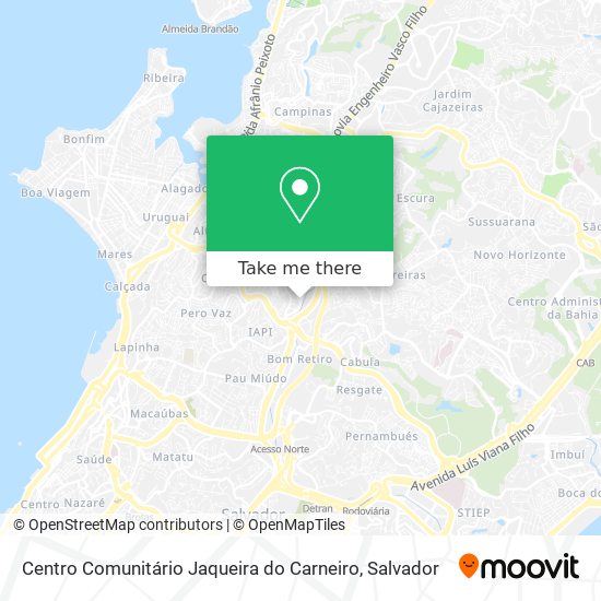 Centro Comunitário Jaqueira do Carneiro map