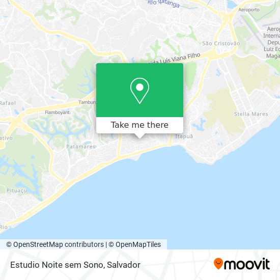 Mapa Estudio Noite sem Sono