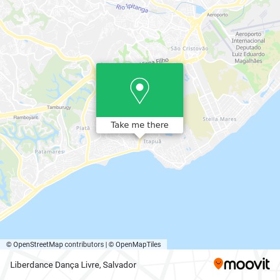 Mapa Liberdance Dança Livre