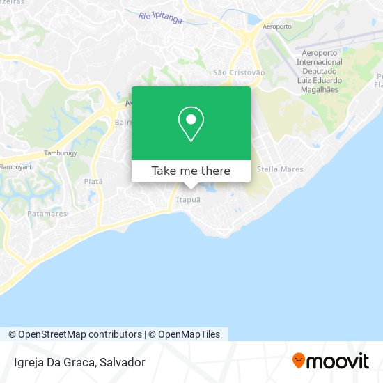 Mapa Igreja Da Graca