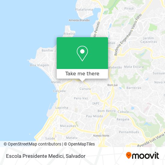 Escola Presidente Medici map