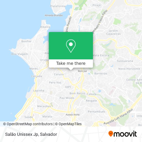 Salão Unissex Jp map